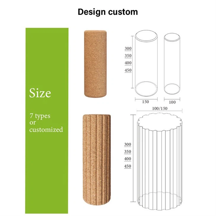 Manufacturer Wholesale Custom Cork Foam Roller